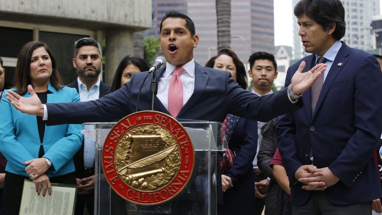 Democrat with financial ties to AT&T just gutted California